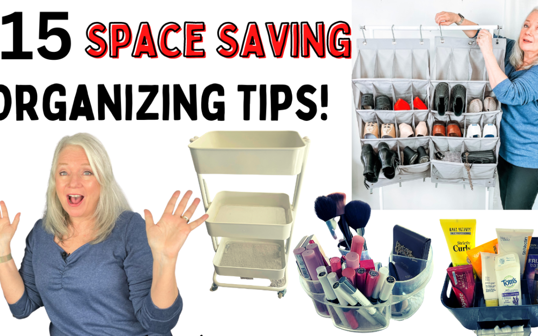 15 Organizing & Space Saving Tips & Hacks