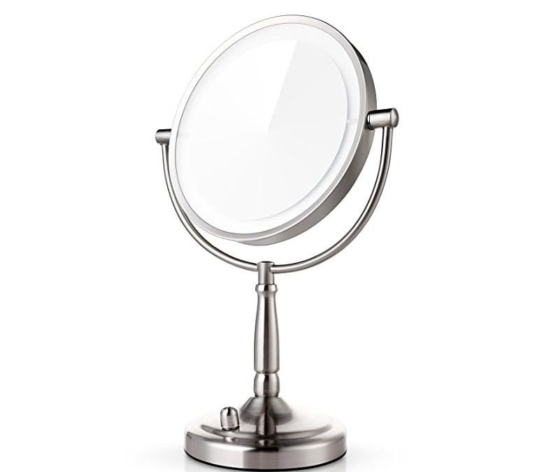 Makeup Mirrors with Magnification & Some with Lights (great for those who wear glasses)