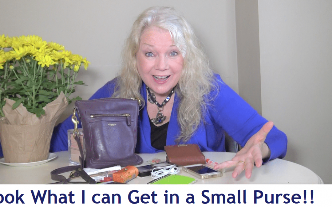 Stop LUGGING a BIG PURSE- What’s in my LITTLE PURSE