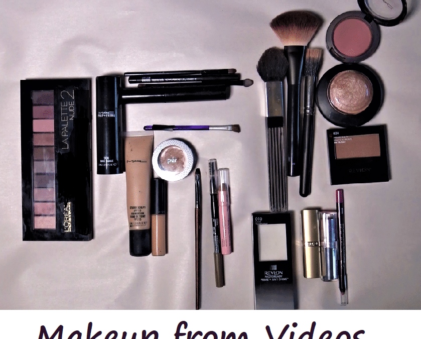 Here’s a List of Some of the Makeup I use in my Videos