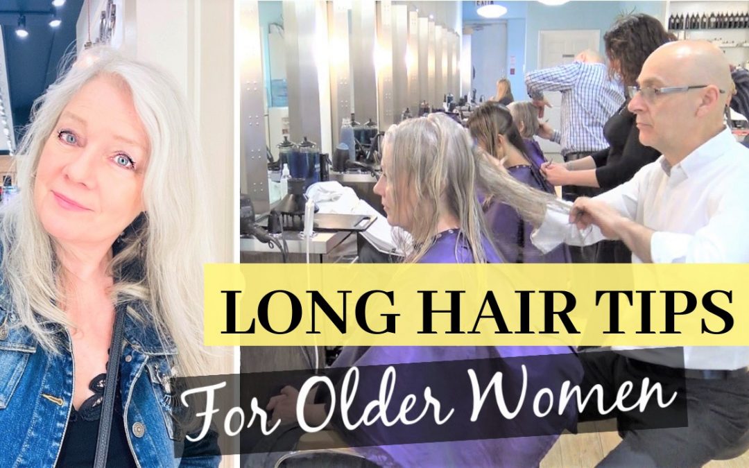 Long Hair Tips for Older Women