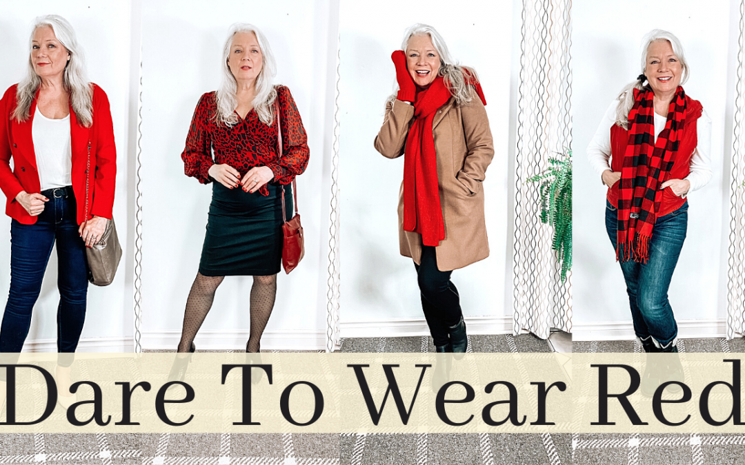 Dare to Wear Red (6 Outfits & Accessories)