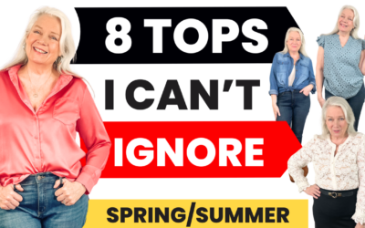 8 Spring Tops & Blouses Women Over 50