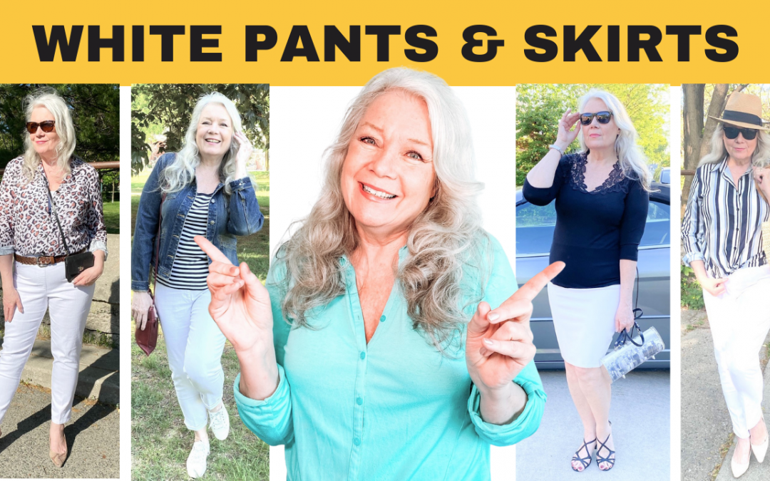 How To Wear White Pants & Skirts 2021