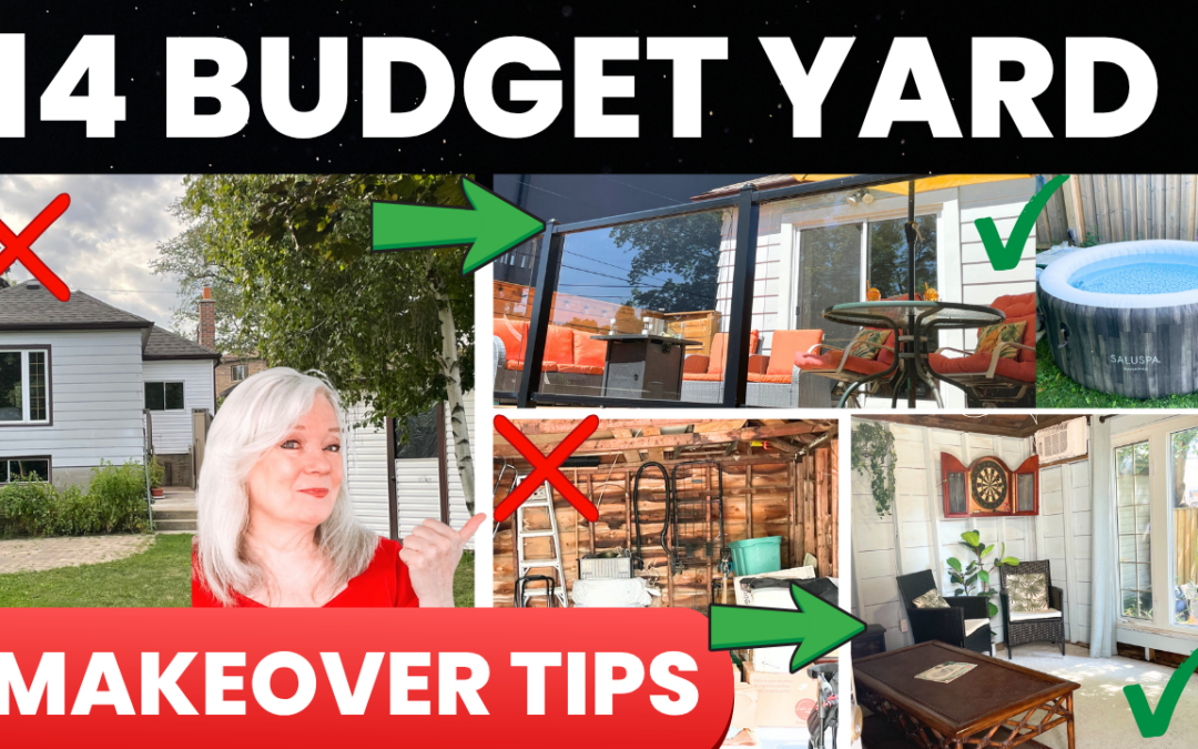 14 Ways We Transformed Our Ugly Backyard into a Mini Oasis!