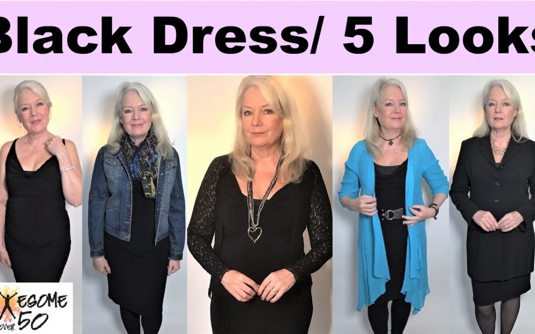 1 Little Black Dress with 5 Looks