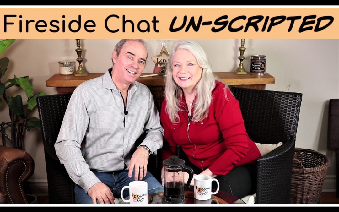 An Un-Scripted Fireside Chat on Elderly Parents, Dining Out & Downsizing