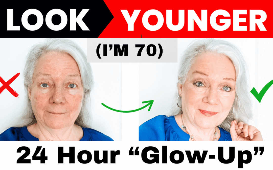 Look 10 Years Younger by “Glowing Up”