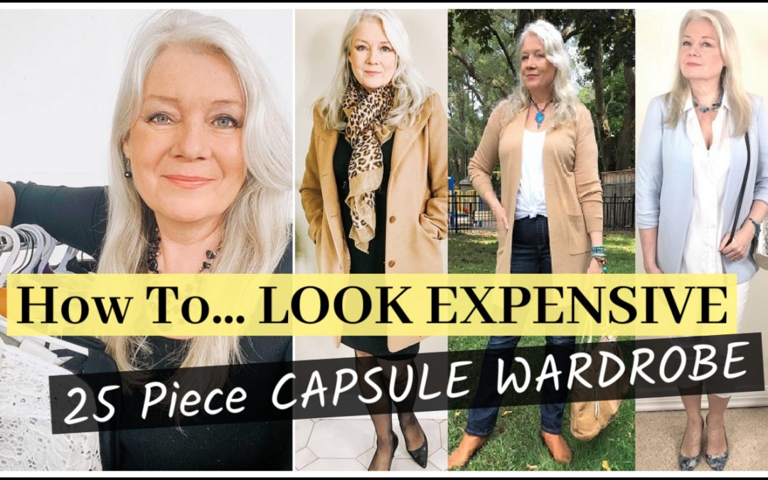 Look Expensive Styles (25 Items in a Capsule Wardrobe)