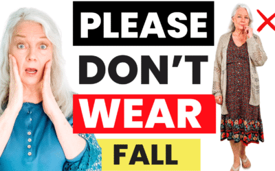 Fall Fashion Mistakes 2025