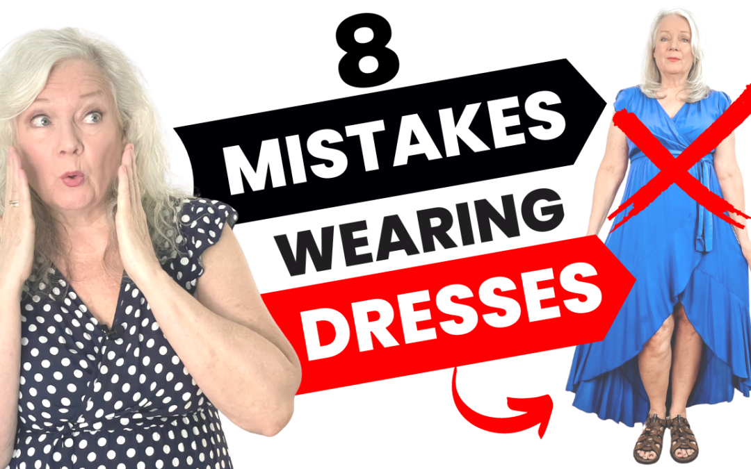 8 Mistakes Wearing Dresses Women Over 50 & 60