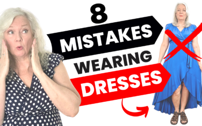 8 Mistakes Wearing Dresses Women Over 50 & 60