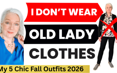 Avoid Old Lady Styles Fall 2026 Fashion Women Over 50 & 60