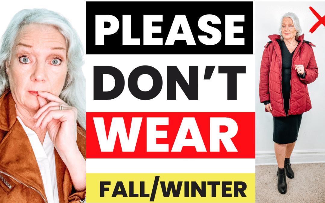 5 Styling Mistakes In Colder Weather