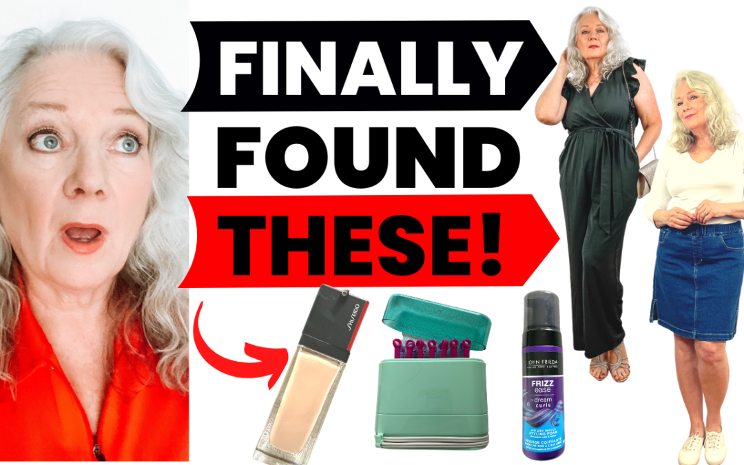 New Fashion Makeup Haircare Finds Women Over 50 & 60