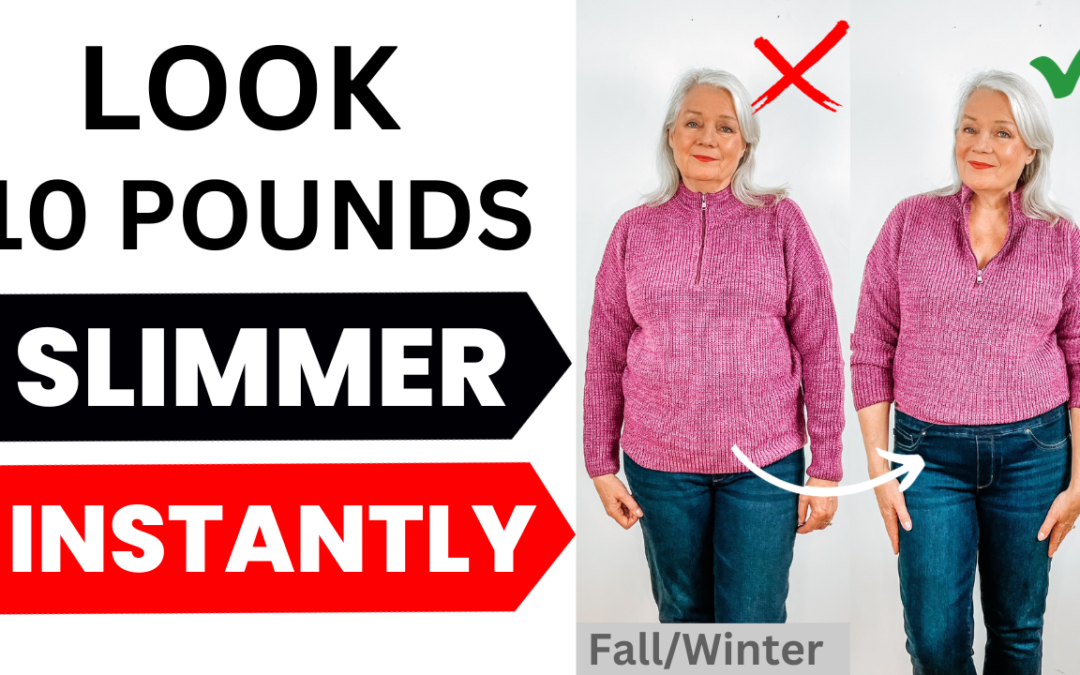 Look 10 Pounds Slimmer Instantly